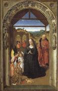 Dieric Bouts The Annunciation,The Visitation,THe Adoration of theAngels,The Adoration of the Magi USA oil painting artist